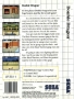Sega  Master System  -  Double Dragon (Back)